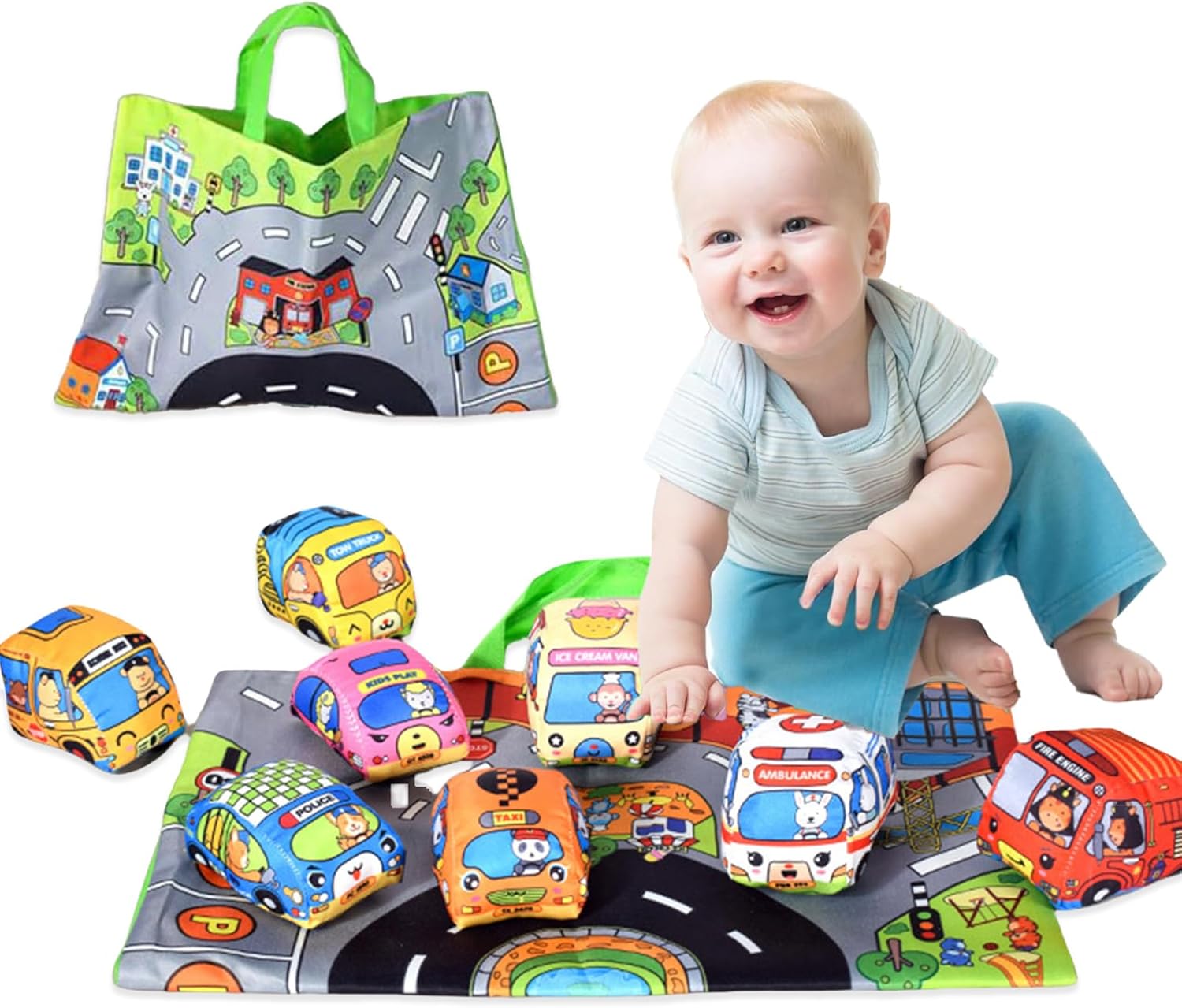 Jouet de voiture en tissu doux - Travel Accessories Baby avis et prix